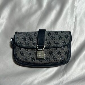 Downey and Bourke Black and Gray Women's Coin Bag